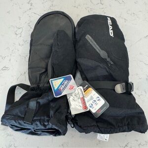 NWT Head Unisex Adults’ DuPont Comformax Black Ski and Snow Mitt Size XL